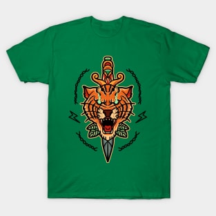 tiger and dagger T-Shirt